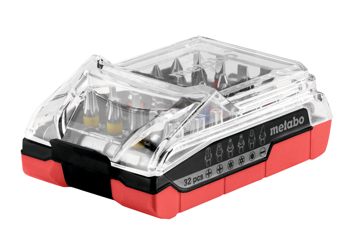 Jeu d'accessoires de tournevis Metabo 626696000; 32 unités