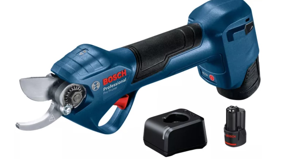 Sécateur Bosch Pro Pruner; 12 V; 2x3,0 Ah accu.