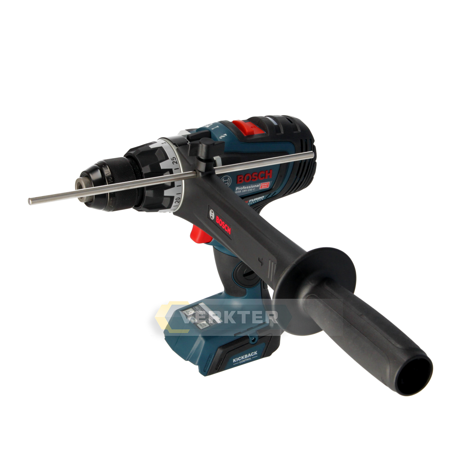 Perceuse à percussion / perceuse sans fil Bosch GSB 18V-150 C BITURBO; 18 V (sans...