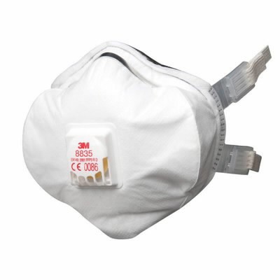 Masque respiratoire avec soupape 3M FFP3 T8835