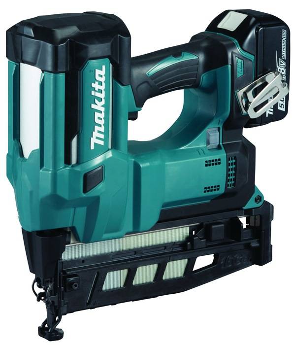 Faisceau de câbles sans fil Makita DBN600RTJ; 18 V; 2x5,0 Ah accu.
