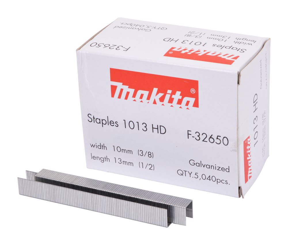Agrafes Makita F-32650; 10x13 mm; 5040 pcs .; galvanisé