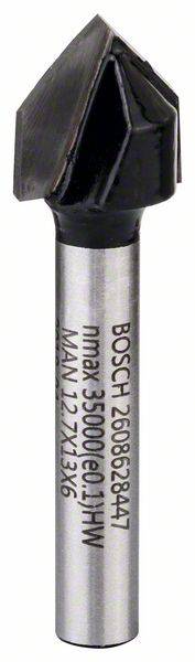 Fraise à rainurer en V Bosch 2608628447; 6/12,7/12,7/45 mm