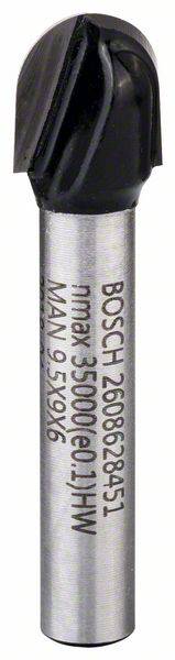Fraise à rainurer en V Bosch 2608628451; 6/4,7/9,5/40 mm