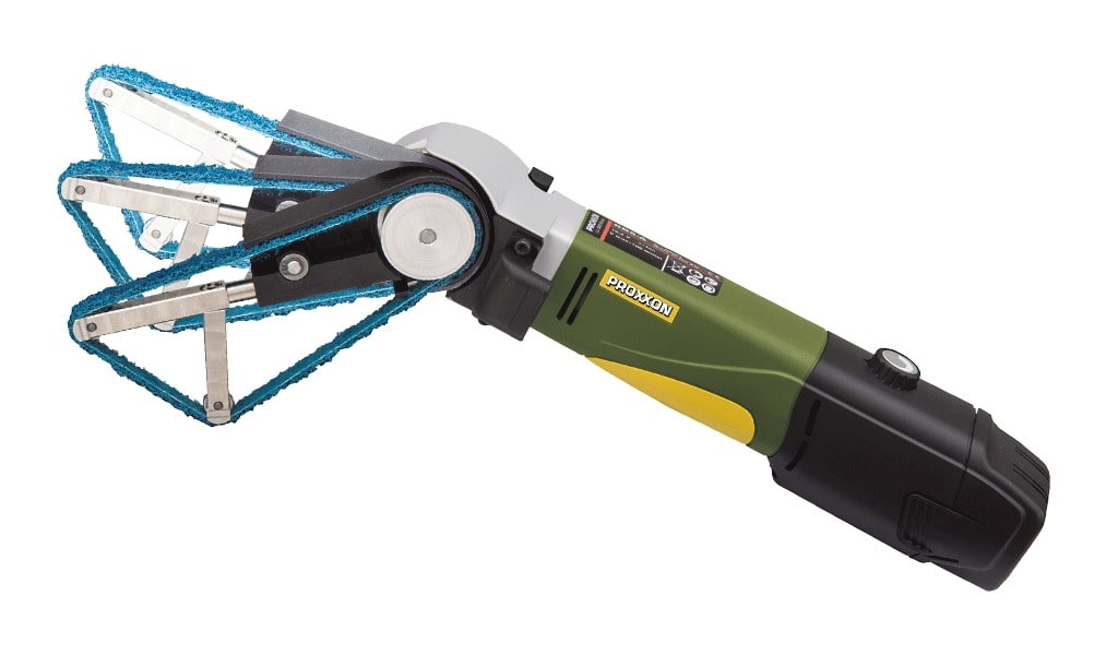 Ponceuse à bande Proxxon RBS/A; 10,8 V (sans batterie et chargeur)