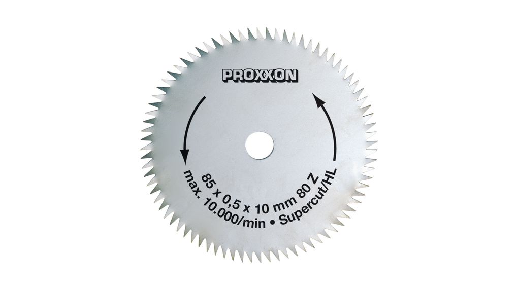 Scie circulaire Proxxon; 85x0,5x10,0 mm; Z80