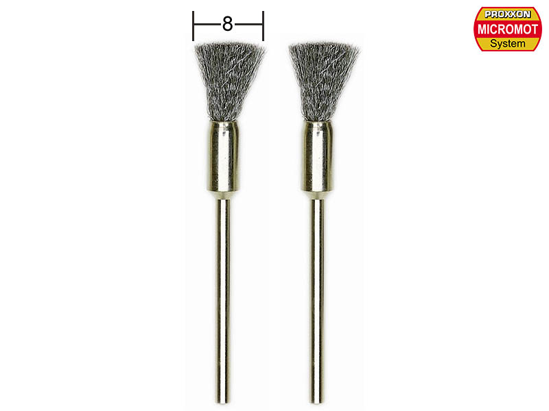 Brosse métallique Proxxon 28951; 8 mm; 2 unités