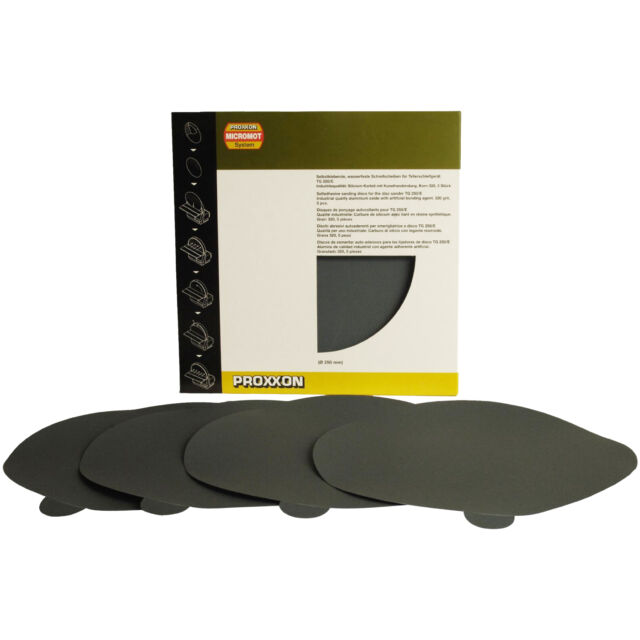 Disque a meuler auto-adhésif Proxxon 28972; 250 mm; 5 unités