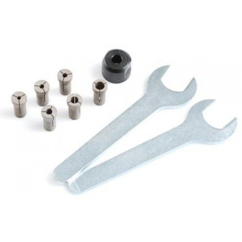 Banc de serrage Proxxon; 2,35-6 mm; 6 pièces + accessoires