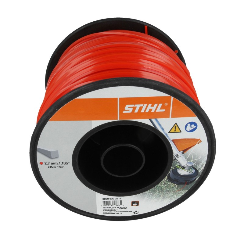 Fil de coupe Stihl; 2,7 mm x 215 m carré