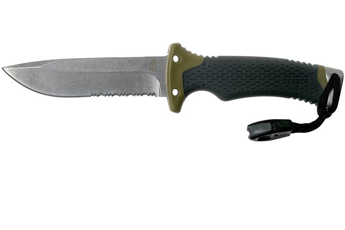 Couteau à lame dentée Gerber Ultimate Survival Fixed