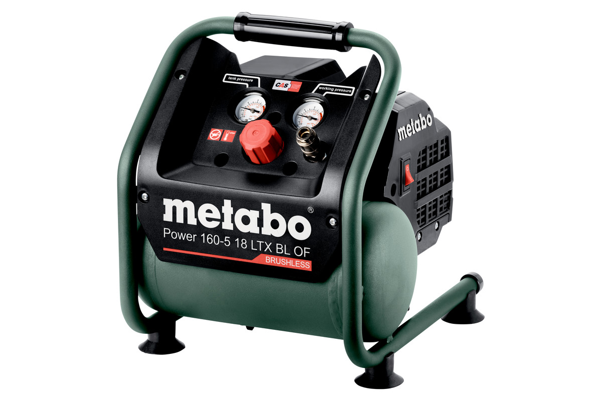 Compresseur d'air sans fil Metabo 160-5 18 LTX BL OF; 18 V (sans batterie et chargeur)