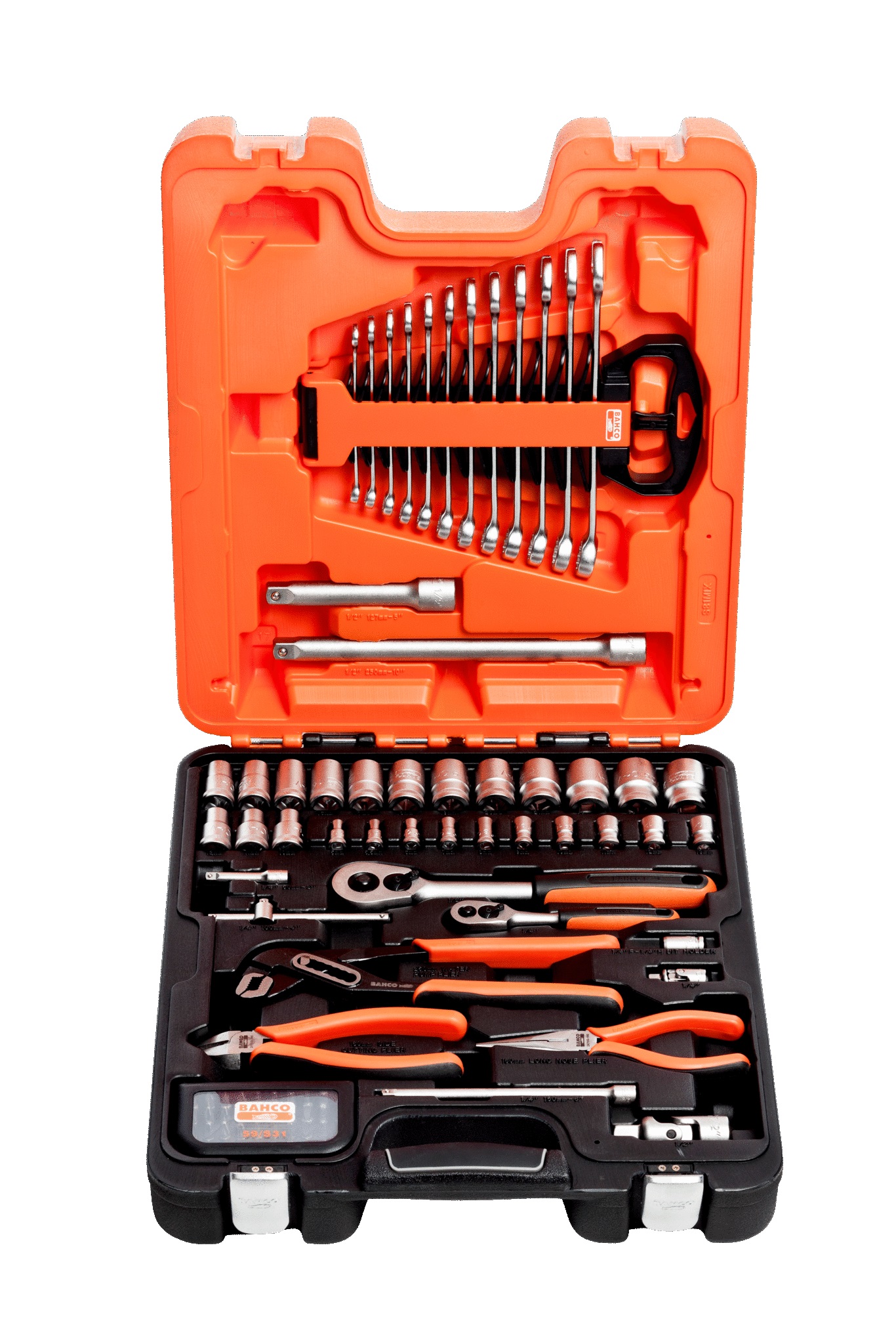 Ensemble d'outils Bahco S81MIX; 81 unités