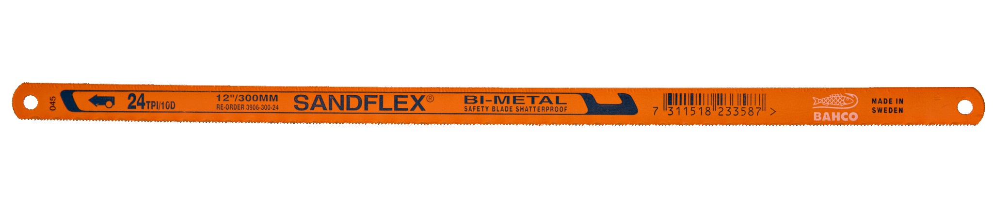 Lame de scie à métaux Bahco Sandflex 3906-300-24-2; 300 mm; 2 unités