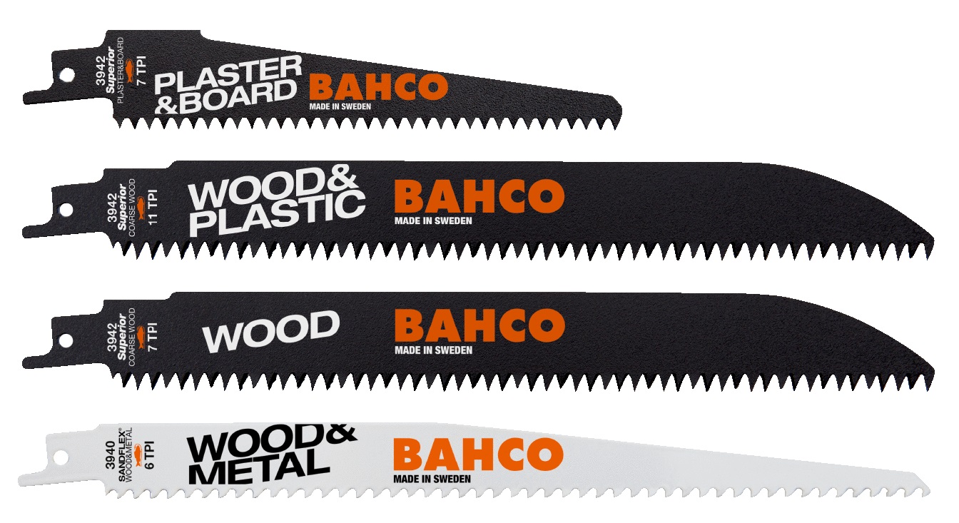 Jeu de scies Bahco 3942-WOOD-SET-5P; 5 unités