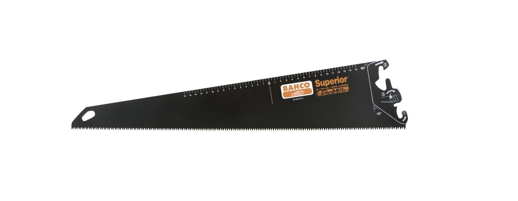 Scie droite Bahco Superior EX-24-XT7-C; 600 mm