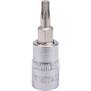Prise avec tête Yato YT-04304; 1/4''; T20