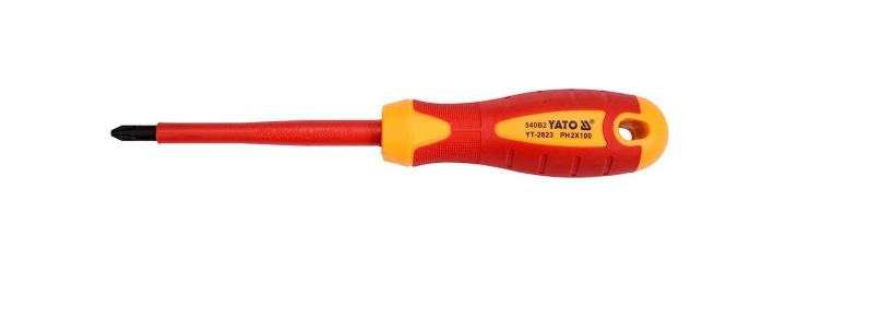 Tournevis croisé Yato YT-2823 VDE; PH2; 100 mm