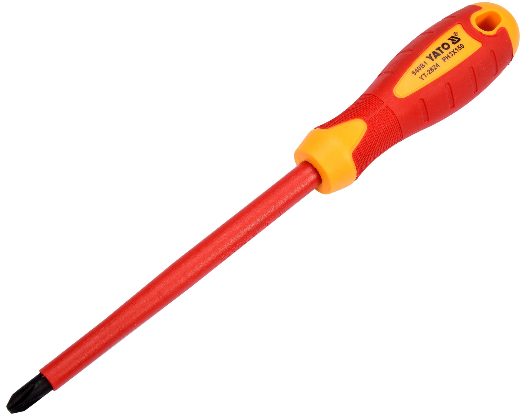 Tournevis croisé Yato YT-2824 VDE; PH3; 150 mm