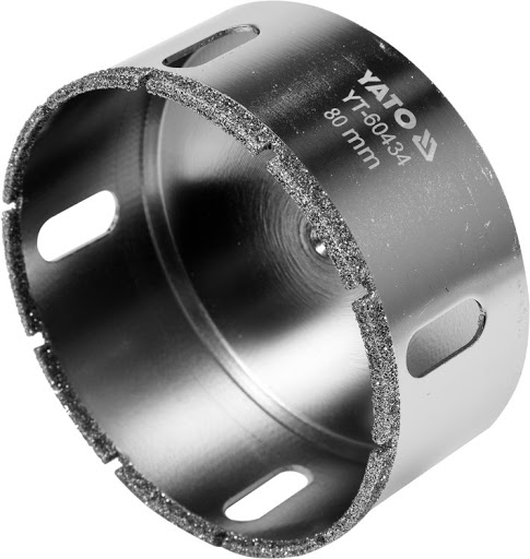 Fraise diamantée Yato YT-60434; 80 mm