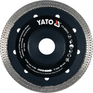 Disque à tronçonner diamanté Yato YT-59972; 125x22,2 mm