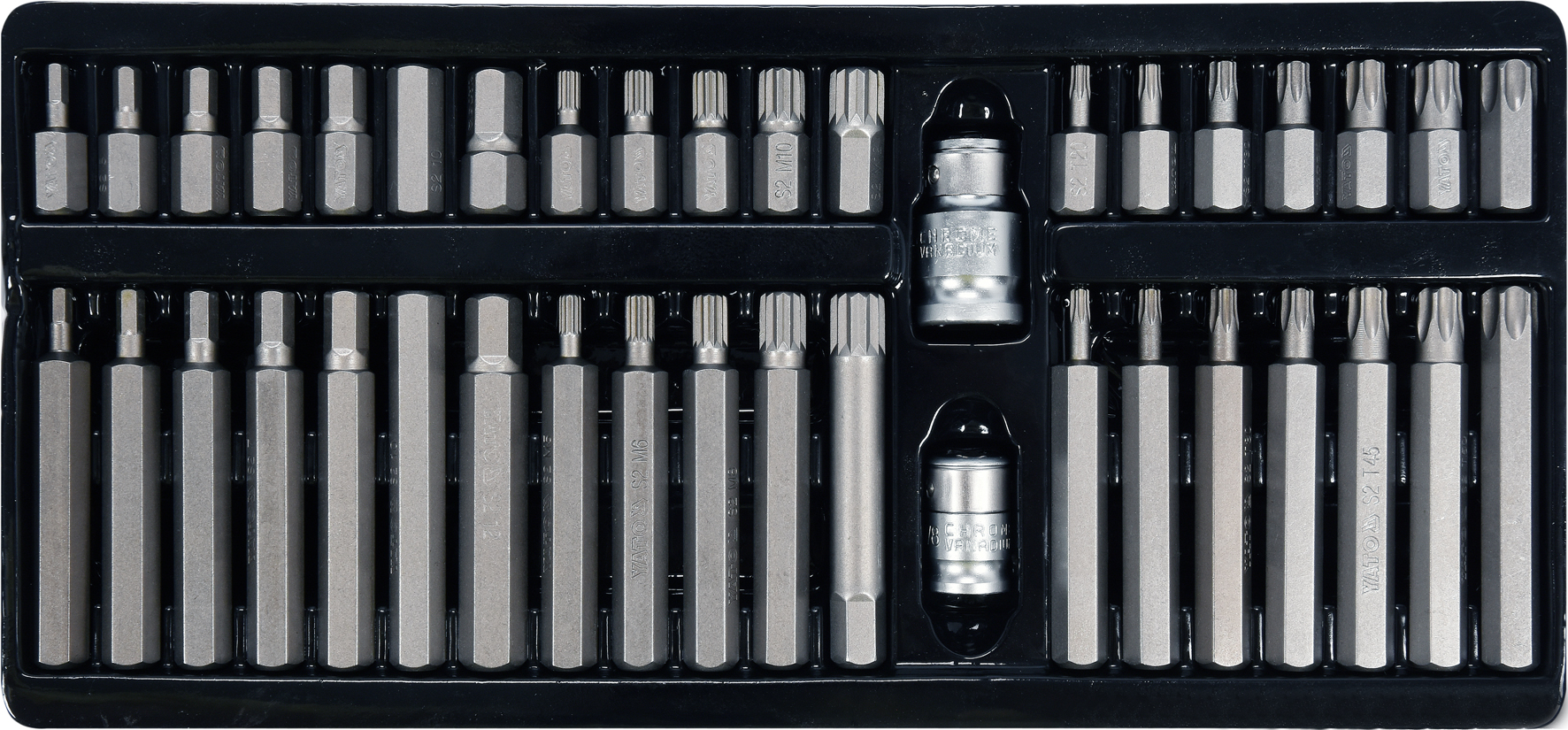 Jeu de tournevis Yato YT-0400; 40 unités