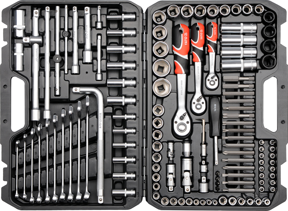Ensemble d'outils Yato YT-38872; 128 unités
