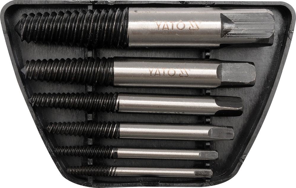 Extracteurs de vis Yato YT-0590; 6 unités