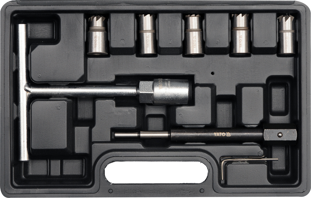Coffret de forêts pour le bois Yato YT-17625; 7 unités