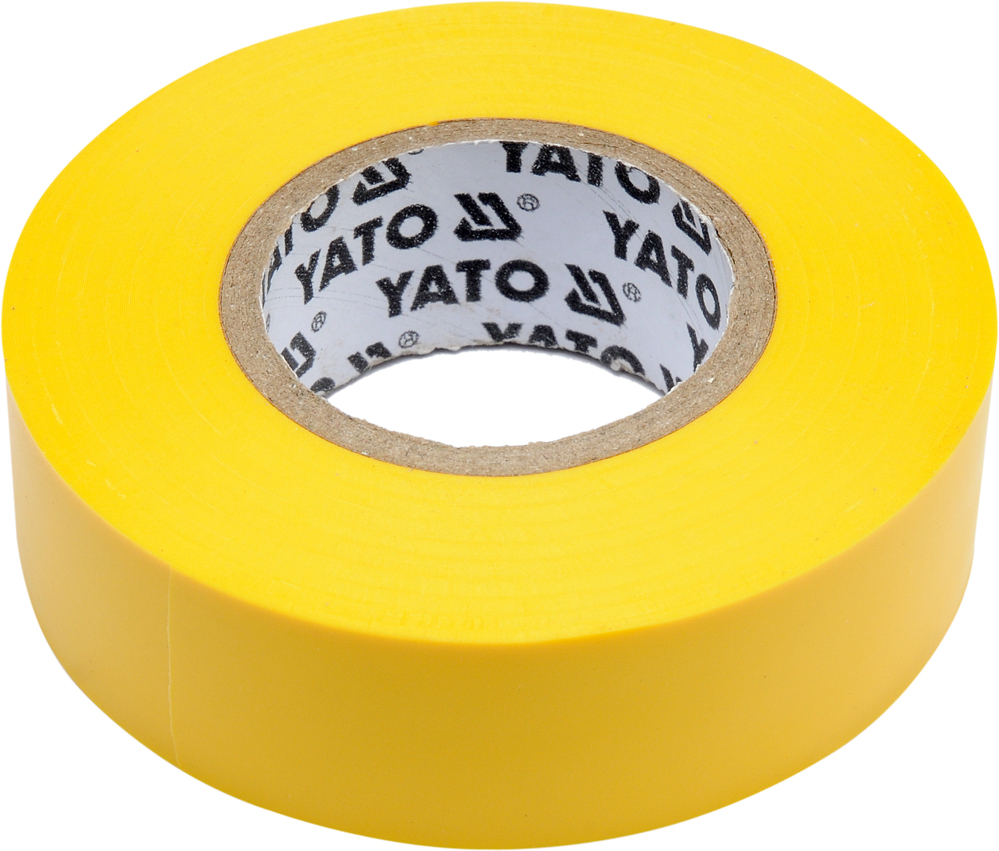 Ruban isolant Yato YT-81654; 0,13x19 mm; 20 m; jaune