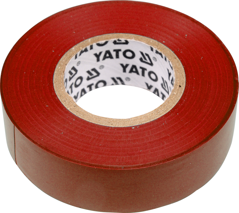 Ruban isolant Yato YT-8166; 0,13x19 mm; 20 m; rouge