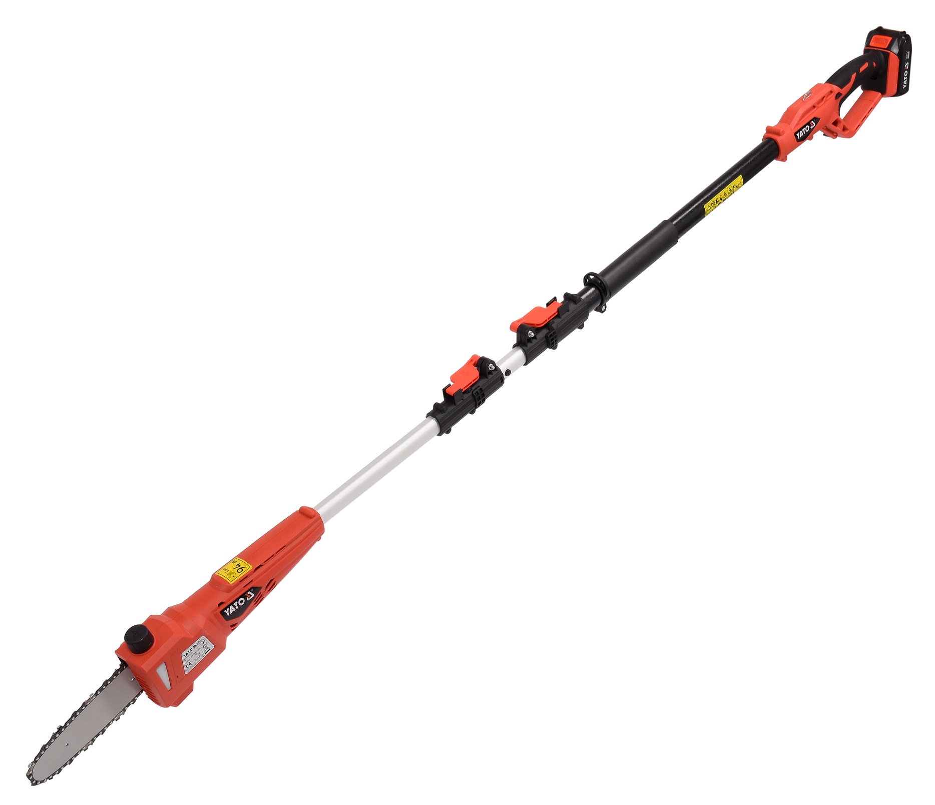 Unité de scie à perche Yato YT-82836; 18 V; 1x2,0 Ah accu.