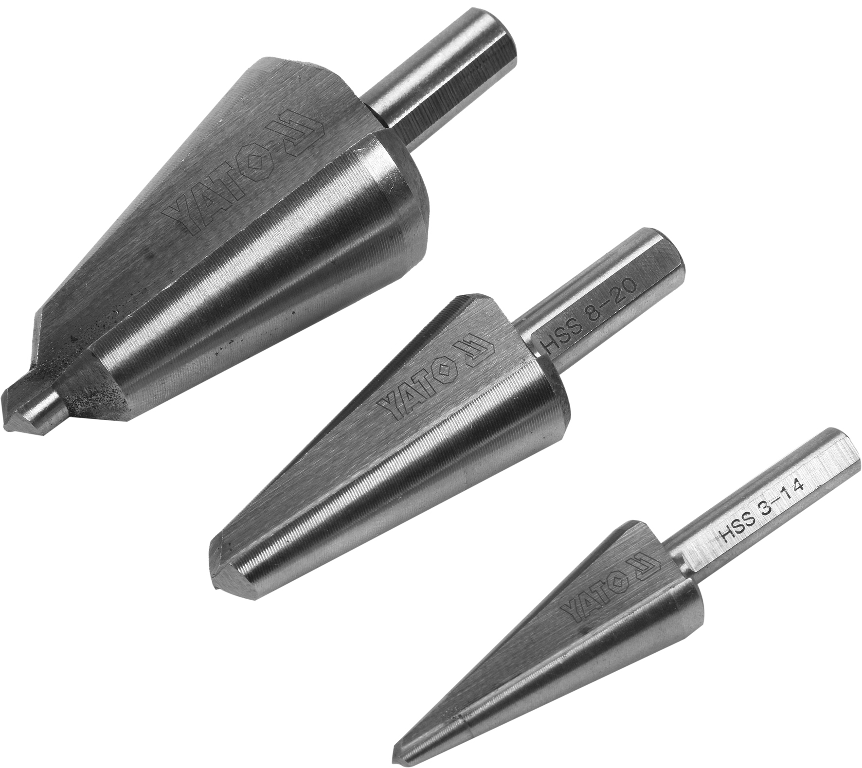 Foret conique Yato YT-44730; 3 unités