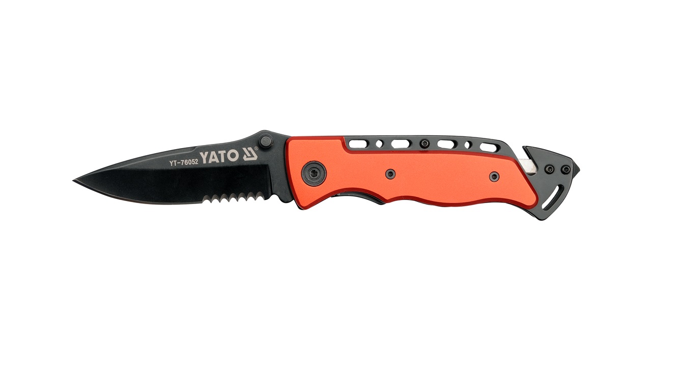 Couteau à lame dentée Yato YT-76052