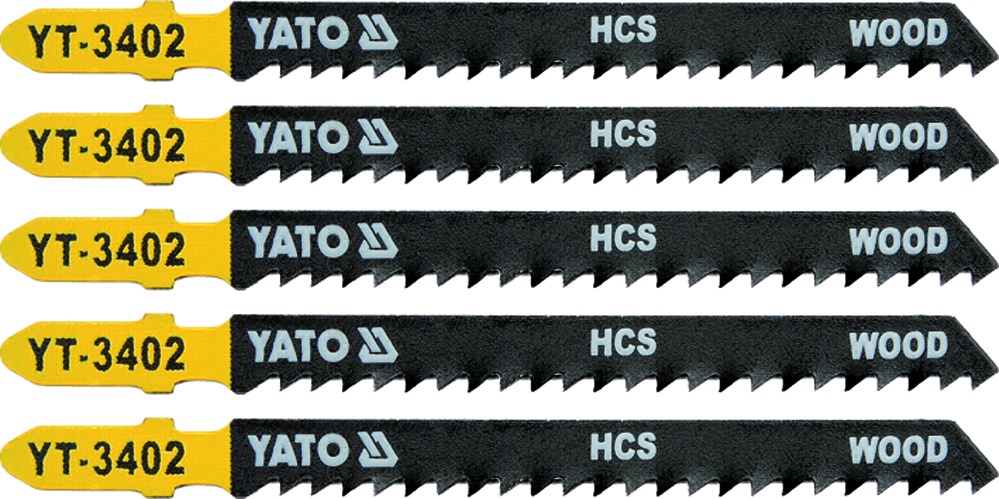 Lames pour scie sauteuse Yato YT-3402; 5 unités