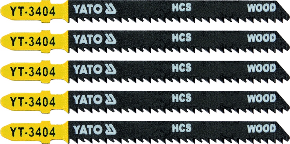 Lames pour scie sauteuse Yato YT-3404; 5 unités