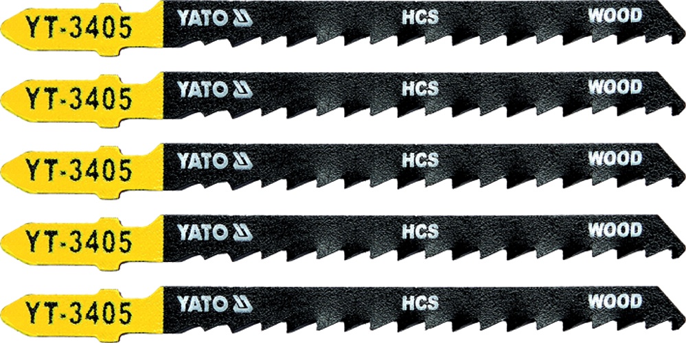 Lames pour scie sauteuse Yato YT-3405; 5 unités
