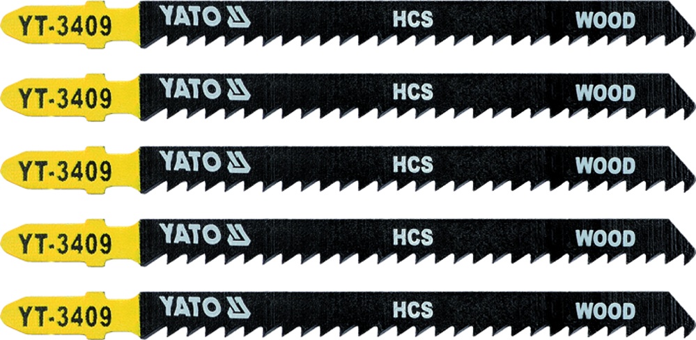 Lames pour scie sauteuse Yato YT-3409; 5 unités