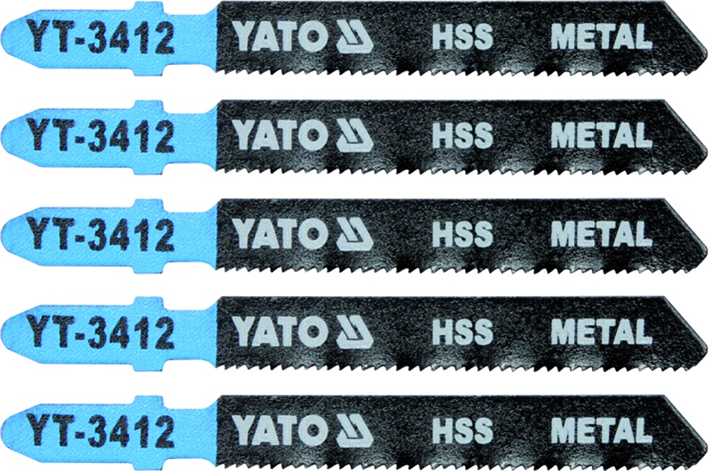 Lames pour scie sauteuse Yato YT-3412; 5 unités