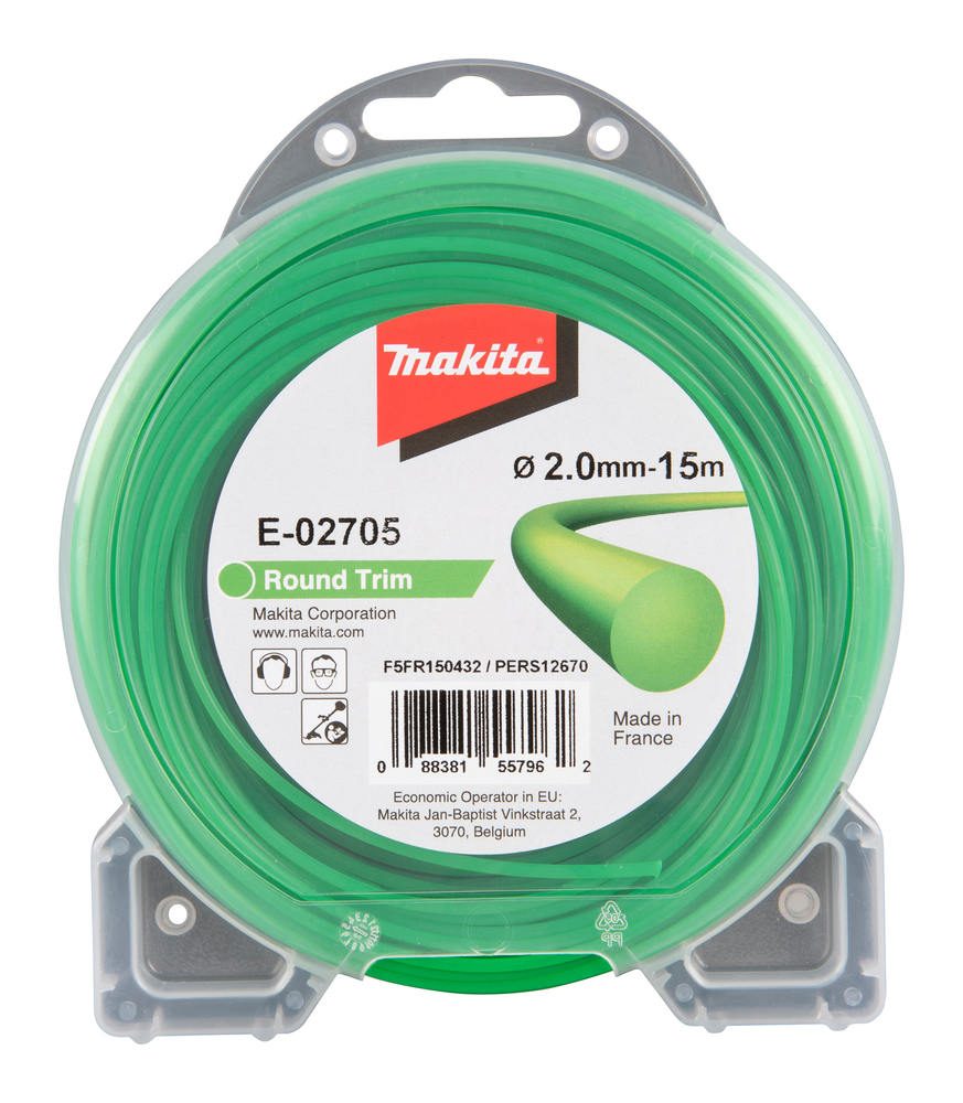 Fil de coupe Makita 2,0 mm/15 m; circulaire