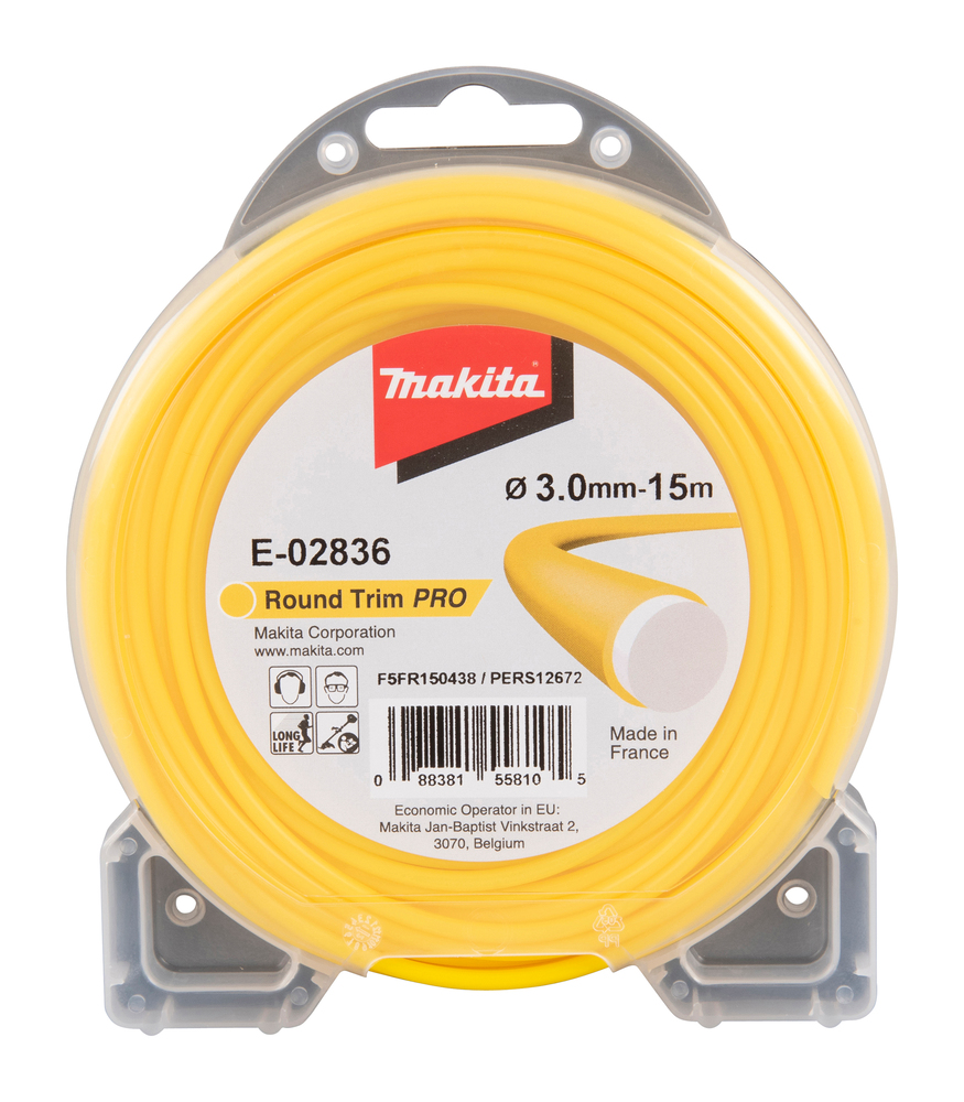 Fil de coupe Makita E-02836; 3 mm/15 m; circulaire