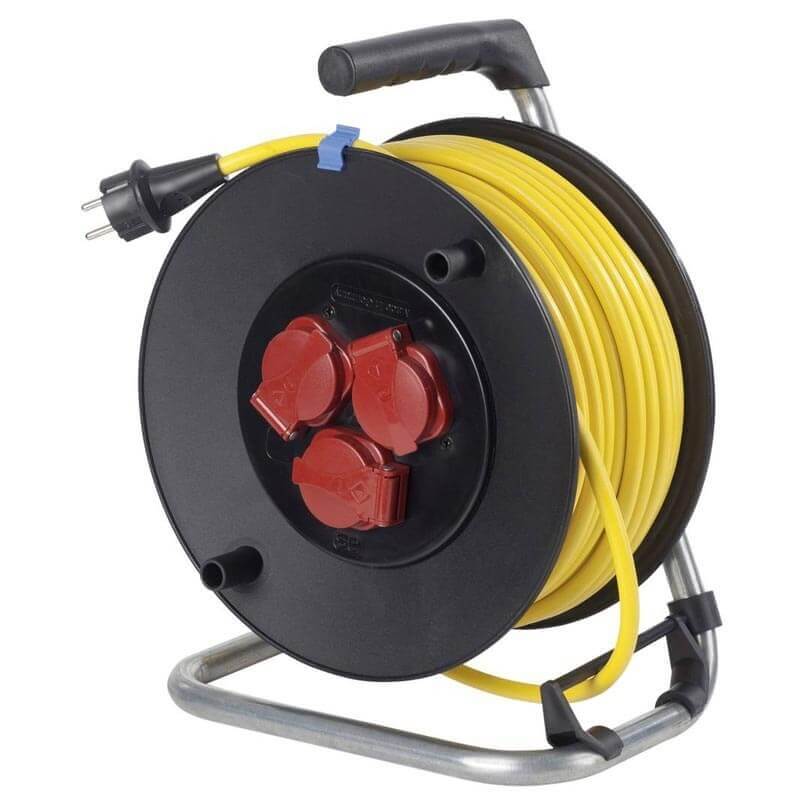 Rallonge avec bobine AS-Schwabe K35 AT-N07 V3V3-F 3G1,5; 40 m