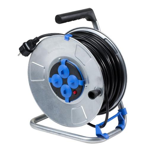 Rallonge avec bobine AS-Schwabe H05RR-F 3G1,5; 50 m