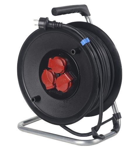 Rallonge avec bobine AS-Schwabe H07RN-F 3G2,5; 25 m