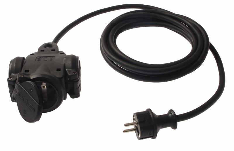 Rallonge électrique AS-Schwabe H07RN-F 3G1,5; 25 m