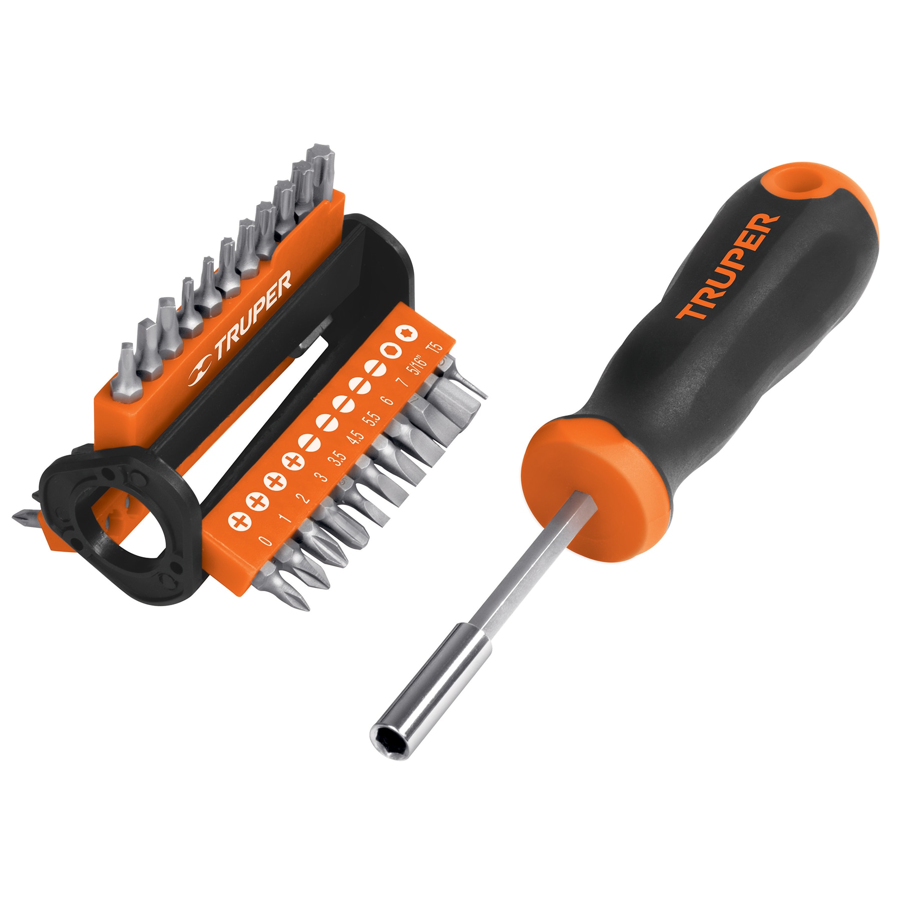 Tournevis manuel / ciseau Truper DMP-33 + tournevis Bit