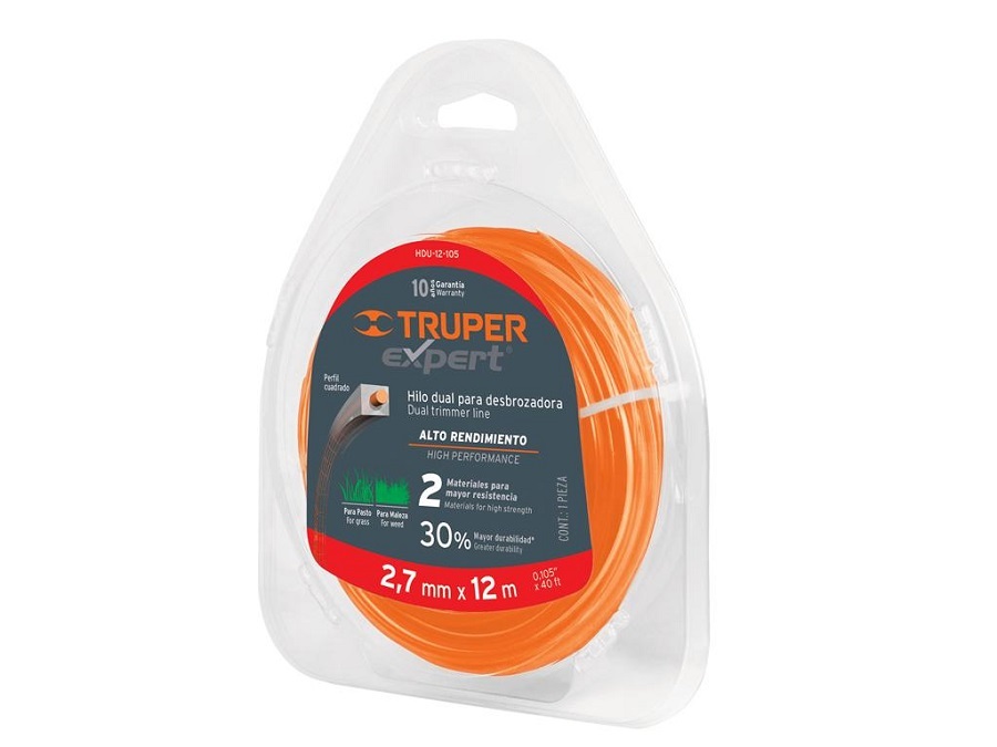Ligne de coupe (carré) Truper HDU-12-105; 2,7 mm/12 m