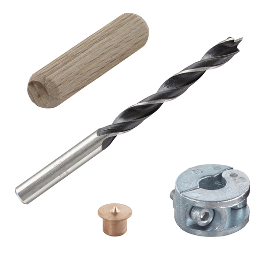Kit de broches en bois Wolfcraft 2918000; 10 mm