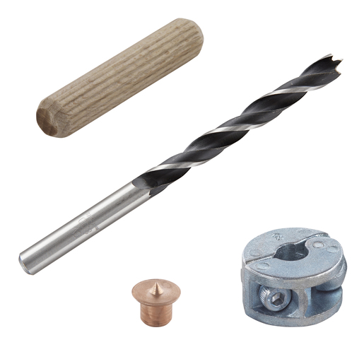 Kit de broches en bois Wolfcraft 2917000; 8 mm