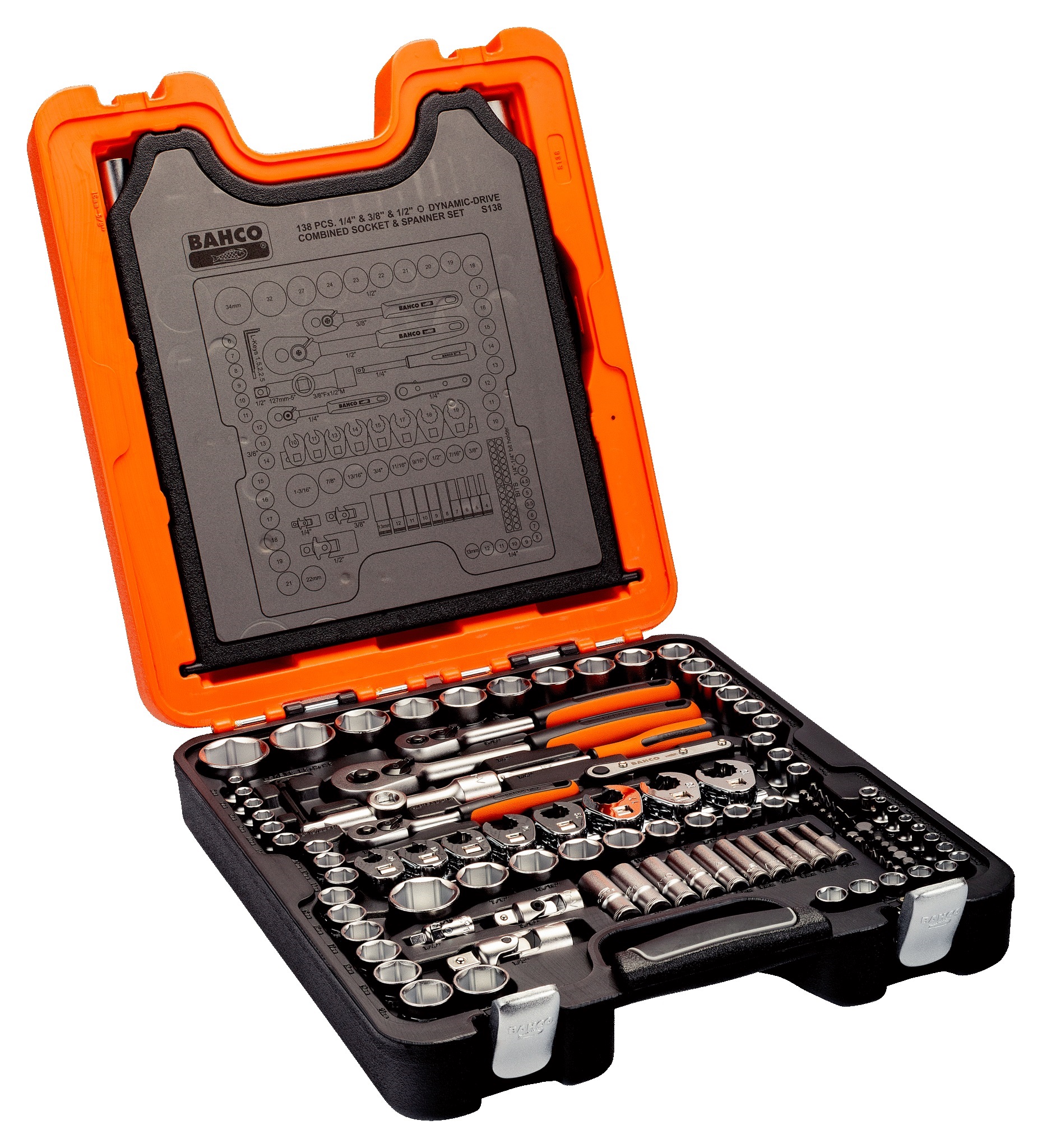 Ensemble d'outils Bahco S138; 138 unités